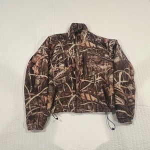 Columbia Mens Camouflage PFG Coat - Size Large
